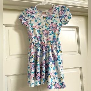 **$3/$15** Dot Dot Smile Classic Cut Floral Twirl Dress